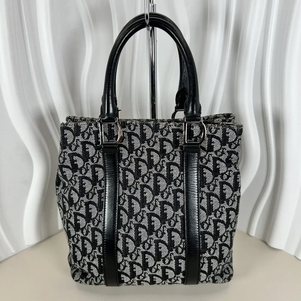 Christian Dior Vintage Trotter Tote Bag